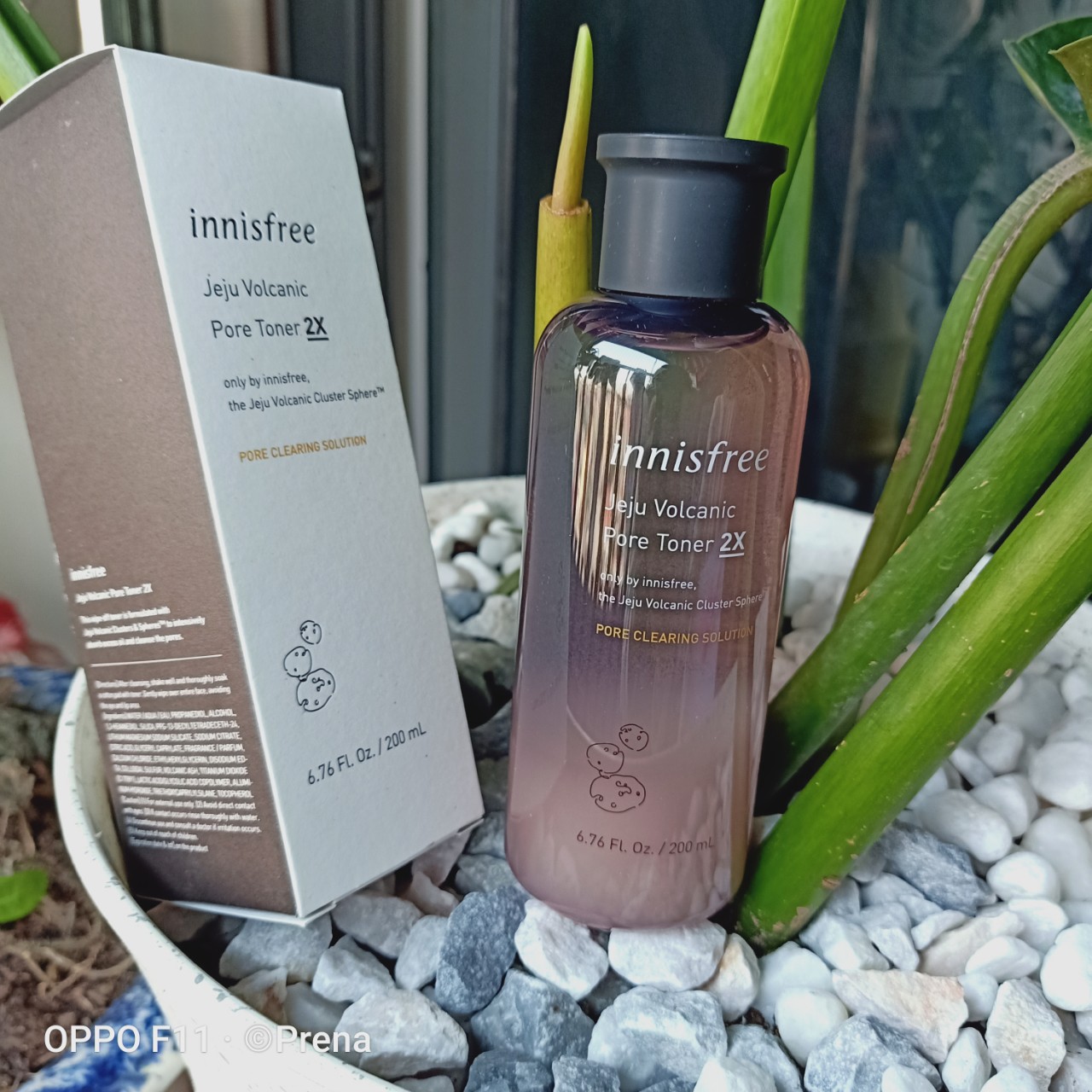 Nước hoa hồng tro núi lửa Jeju Volcanic Pore Toner Innisfree 2X