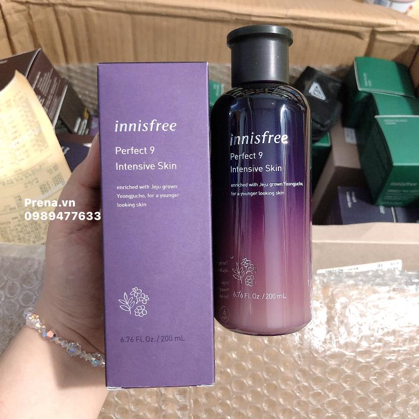 Hinh ảnh Nước hoa hồng Innisfree Perfect 9 Intensive  Skin Ex 200ml