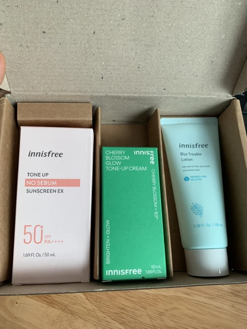 Set Bija cho da nhạy cảm Innisfree Bija