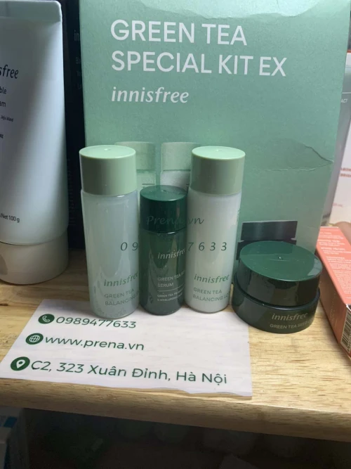 Set mini trà xanh Innisfree Green Tea Kit