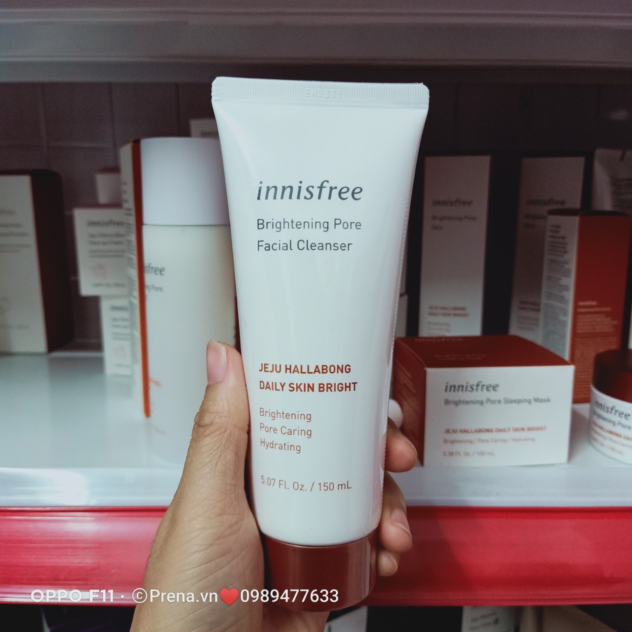 Sữa Rửa Mặt Quýt Innisfree Brightening Pore Facial Cleanser