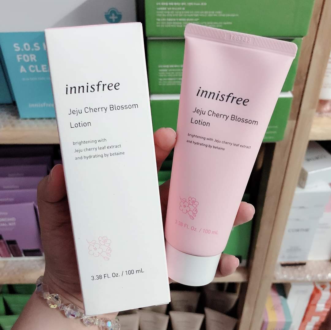 Sữa dưỡng da Innisfree Jeju Cherry Blossom Lotion