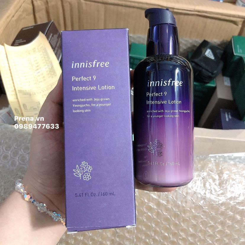 Hinh ảnh Sữa dưỡng Innisfree Perfect 9 Intensive Lotion Ex 160ml